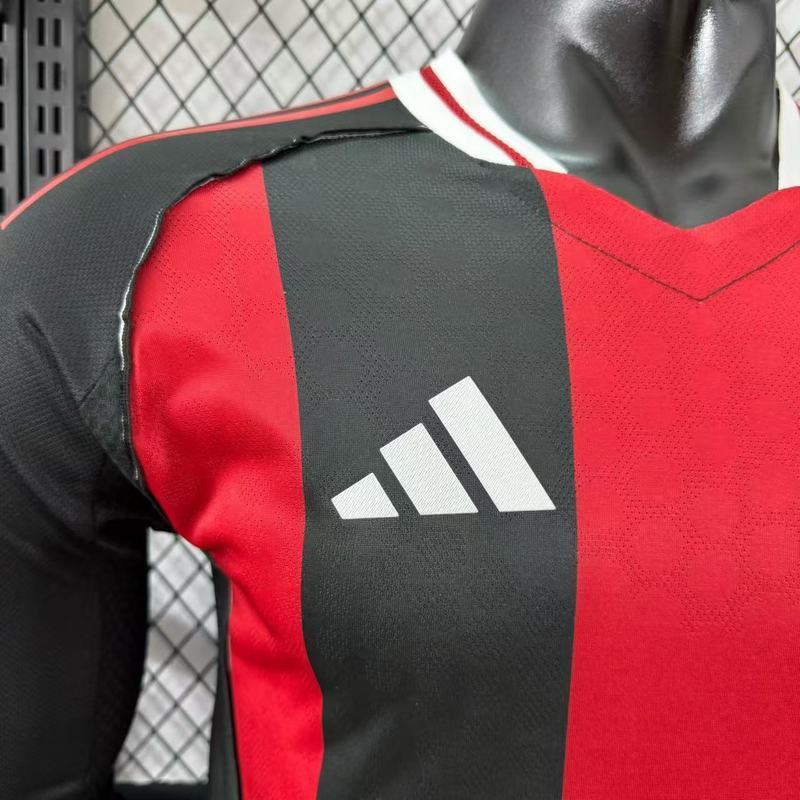 River Plate Authentic Soccer Jersey Away Long Sleeve Shirt 2025/26