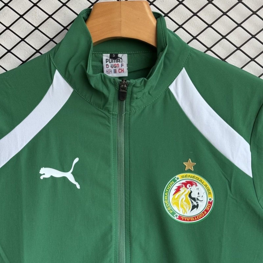 Senegal Windbreaker With Pants Green World Cup 2026