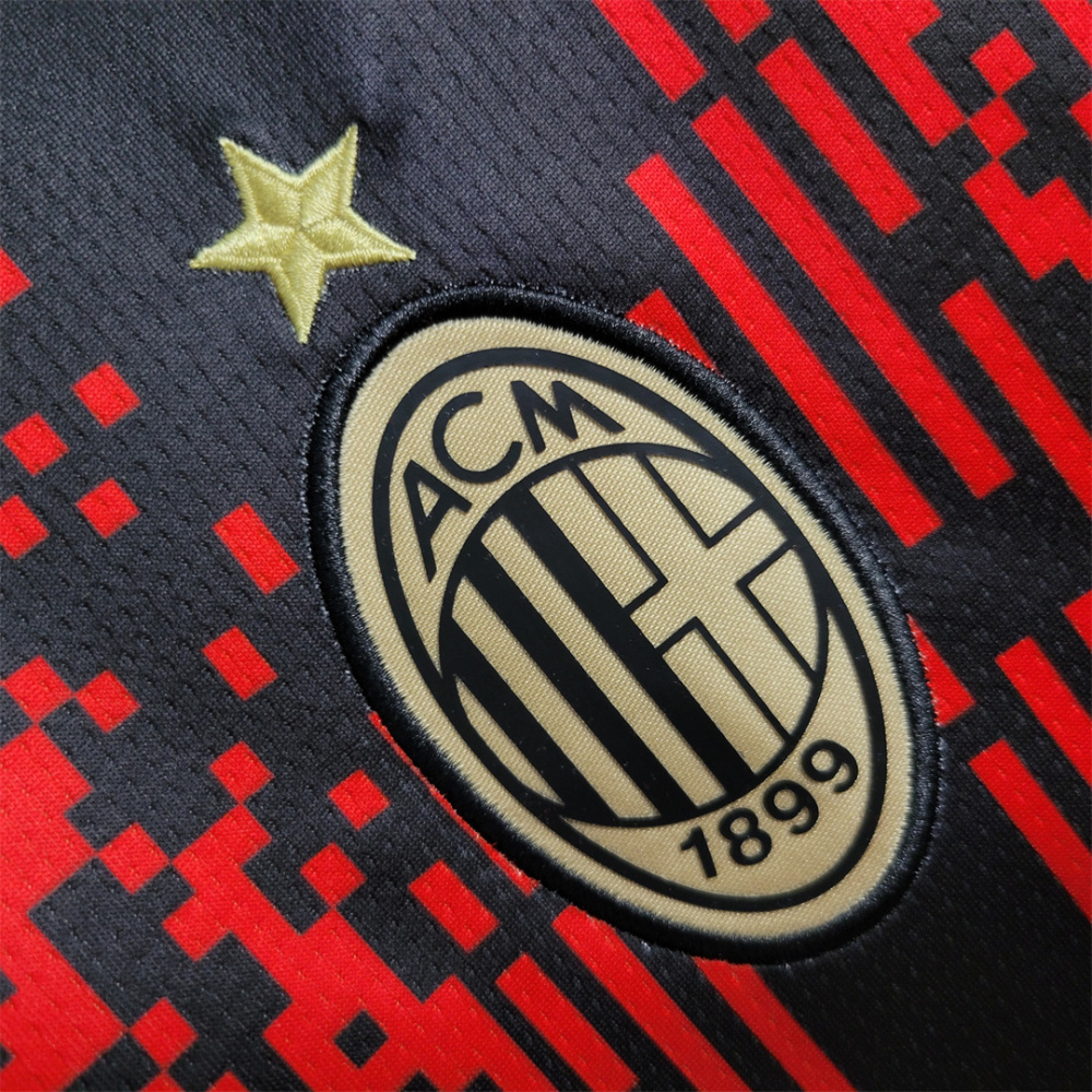 AC Milan Retro Soccer Jersey Fourth Away Custom Shirt 2022/23