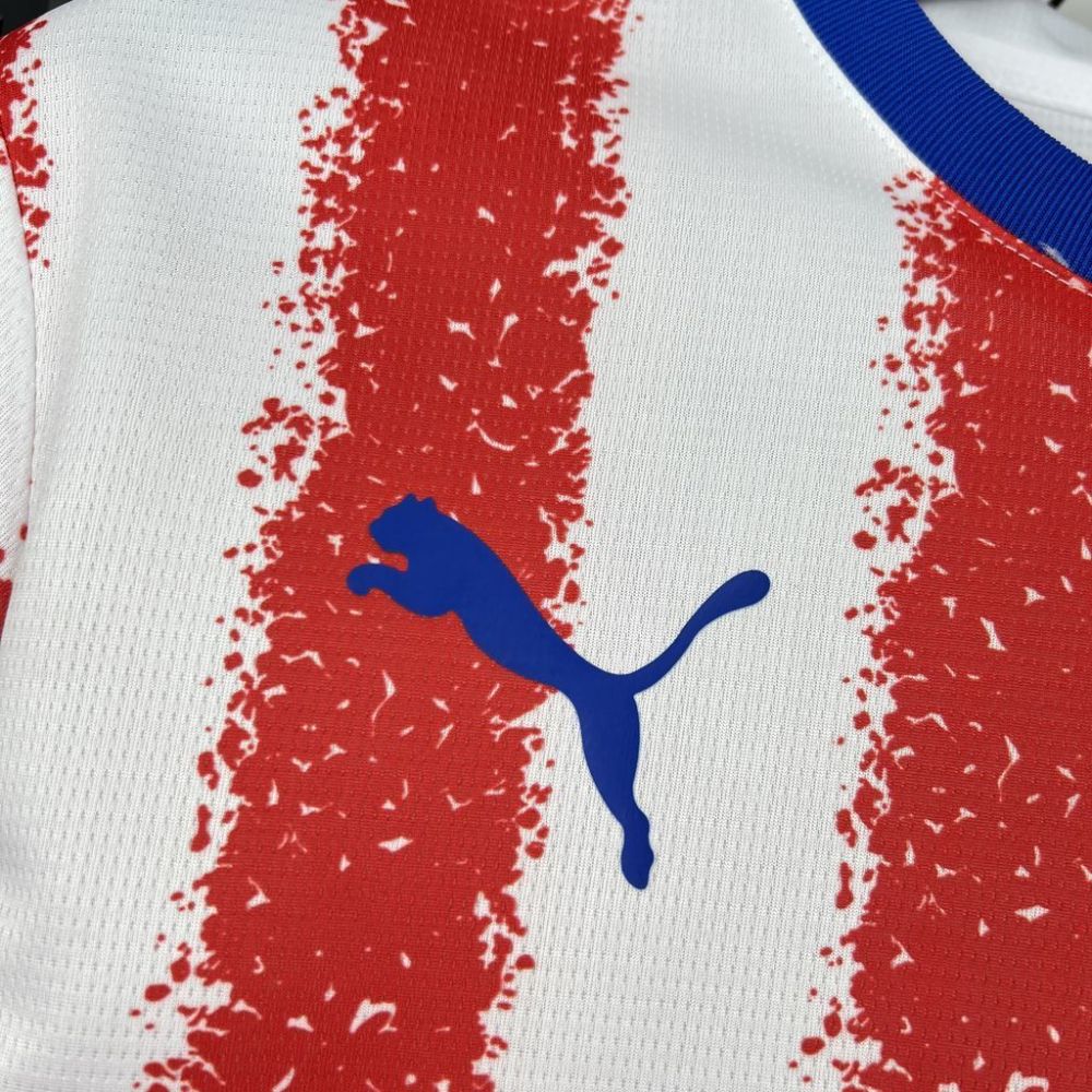 Paraguay Soccer Jersey Home Custom Shirt World Cup 2026
