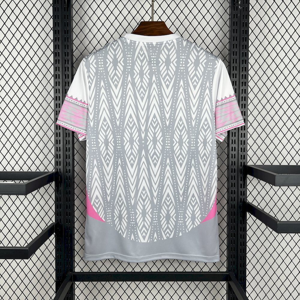 Mexico Soccer Jersey Pink&Grey Special Edition Custom Shirt World Cup 2026