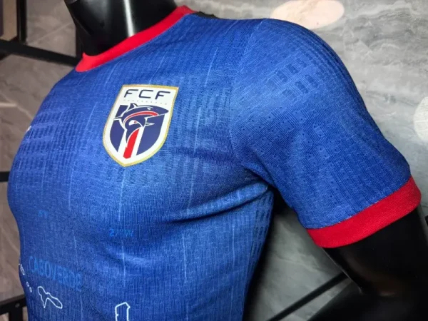 Cabo Verde Authentic Football Jersey Home Shirt World Cup 2026