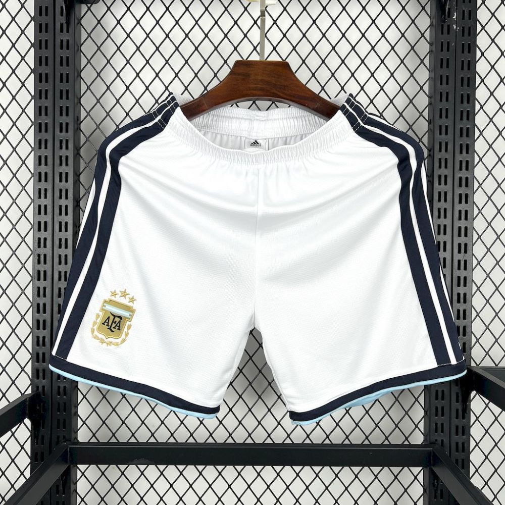 Argentina Soccer Jersey White Custom Shorts World Cup 2026