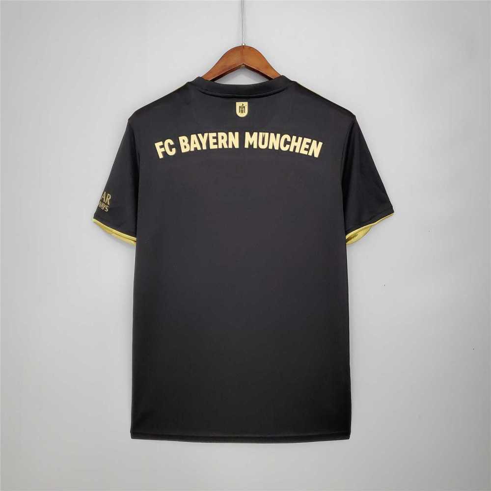 Bayern Munich Retro Jersey Away Soccer Shirt 2021/22