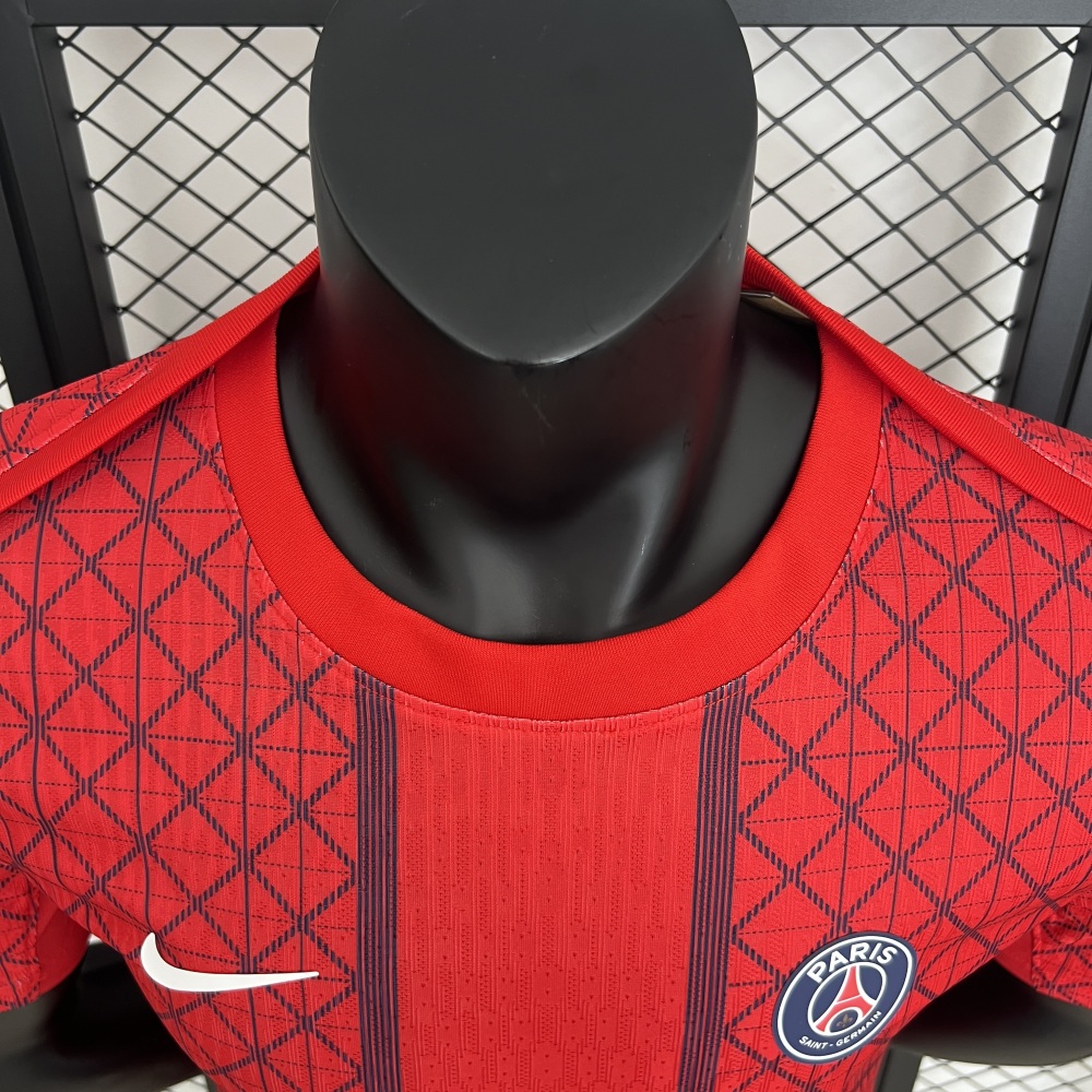 Authentic Soccer Jersey PSG Pre-Match Shirt 2025/26