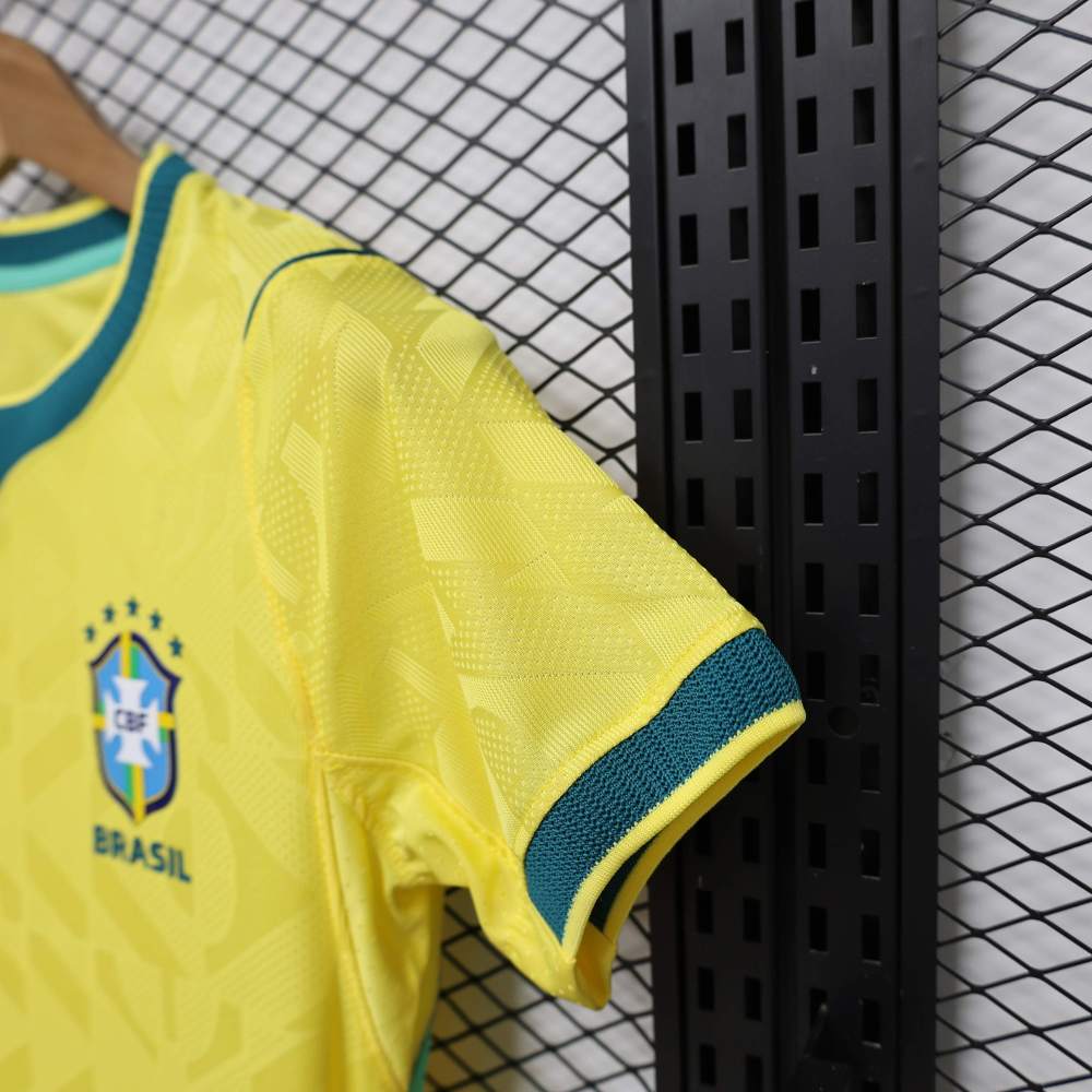 Brazil Authentic Soccer Jersey Women's Home Shirt World Cup 2026 - Player Version