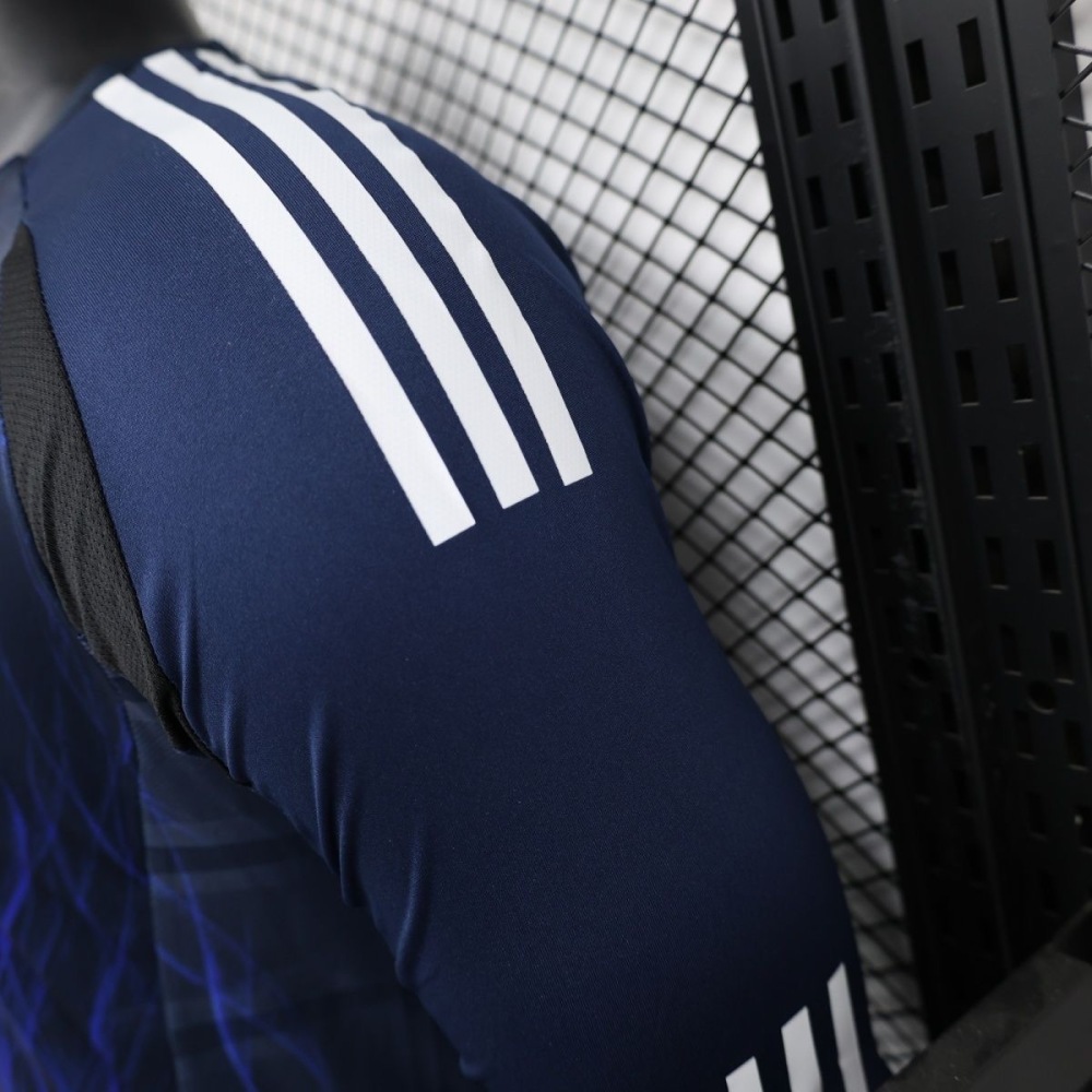 Japan X Y-3 Authentic Soccer Jersey Home Long Sleeve Shirt 2024-25