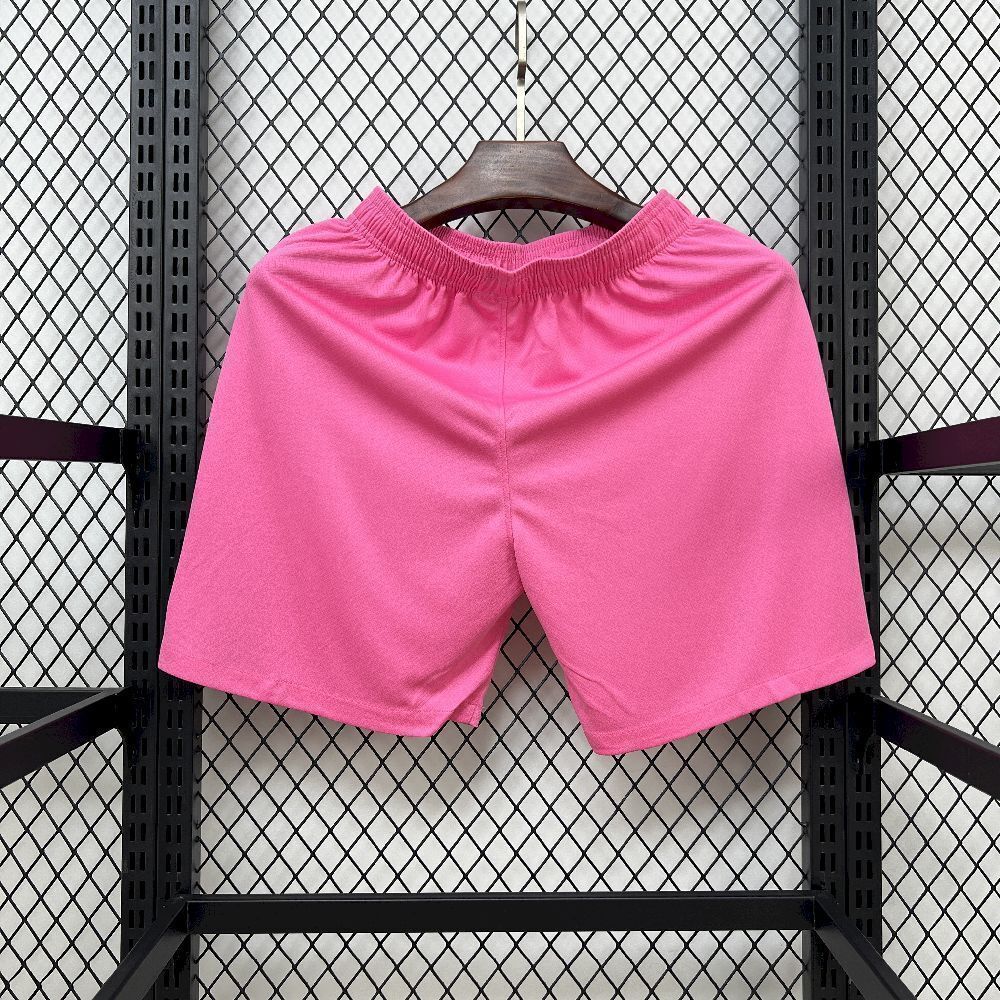 Barcelona Football Jersey Pink Custom Shorts 2025/26