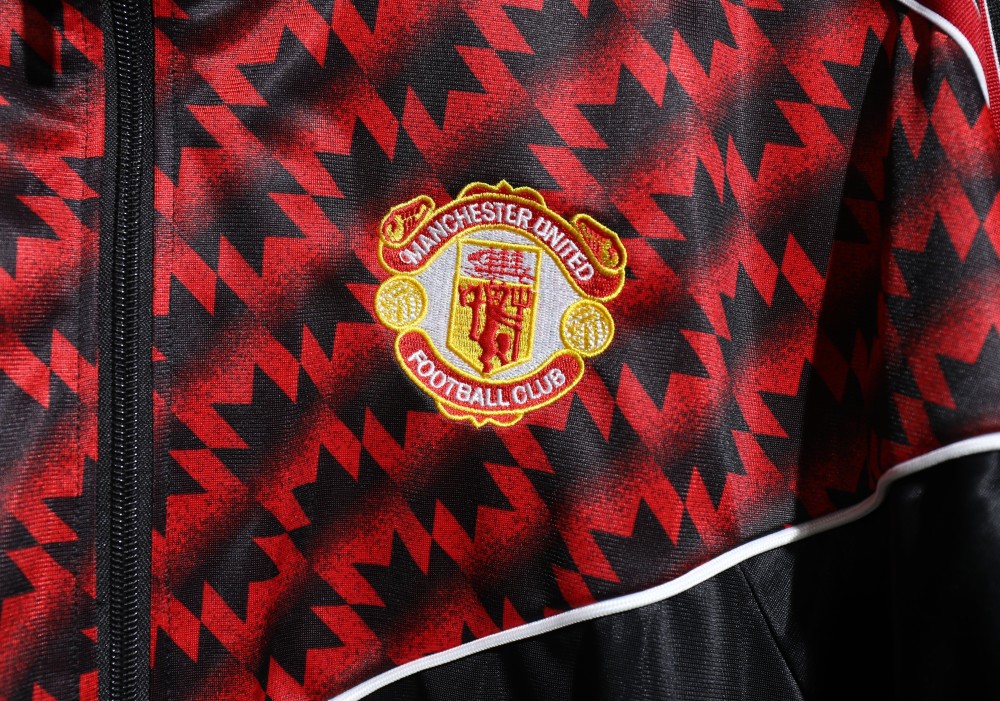 Manchester United Training Kit (Jacket+Pants) Black 2025/26