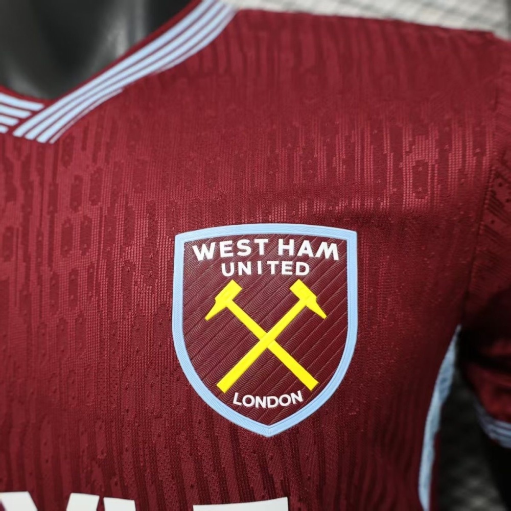 West Ham United Authentic Football Jersey Home Shirt 2025/26
