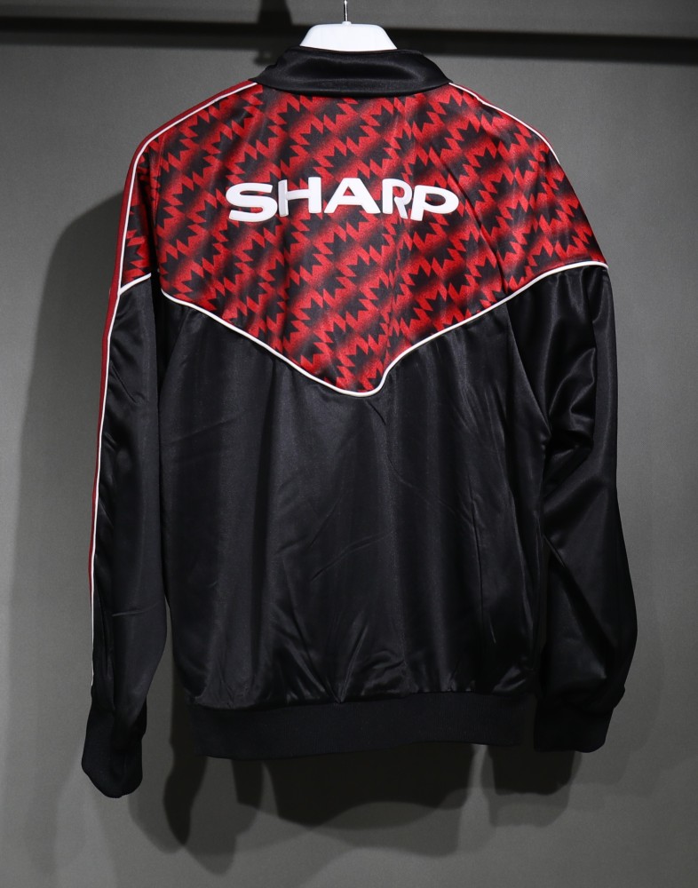 Manchester United Training Kit (Jacket+Pants) Black 2025/26