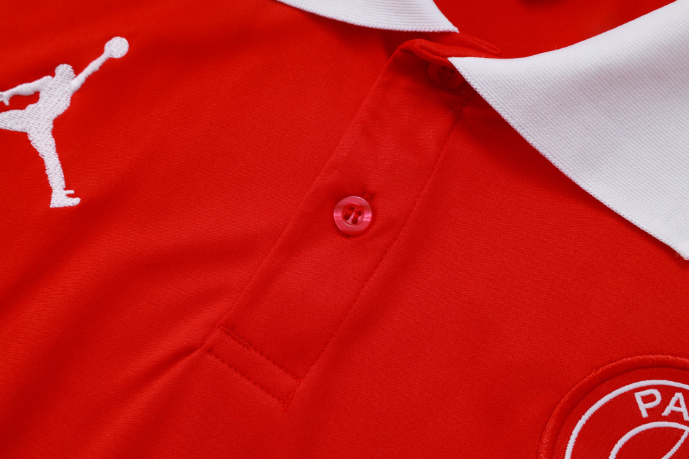 PSG Training Kit (Polo+Pants) Red 2025/26