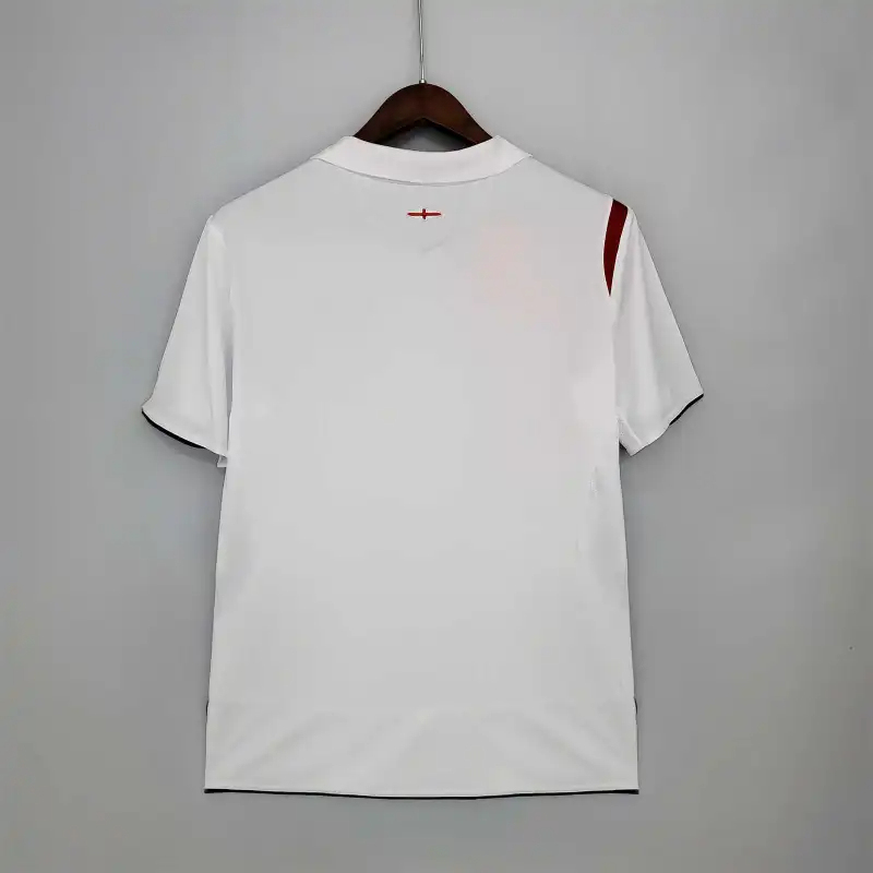 England Retro Soccer Jersey Home Custom Shirt World Cup 2006