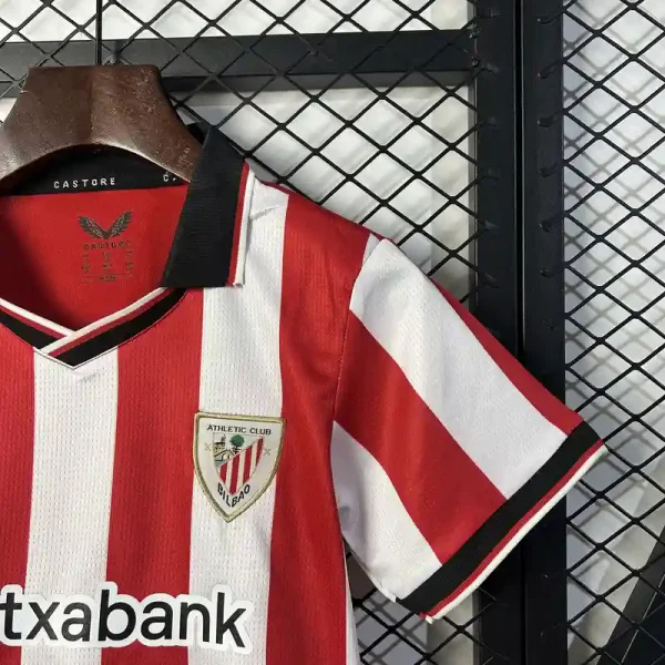 Athletic Club de Bilbao Soccer Jersey Homee Kids Kit Jersey+Shorts 2025/26