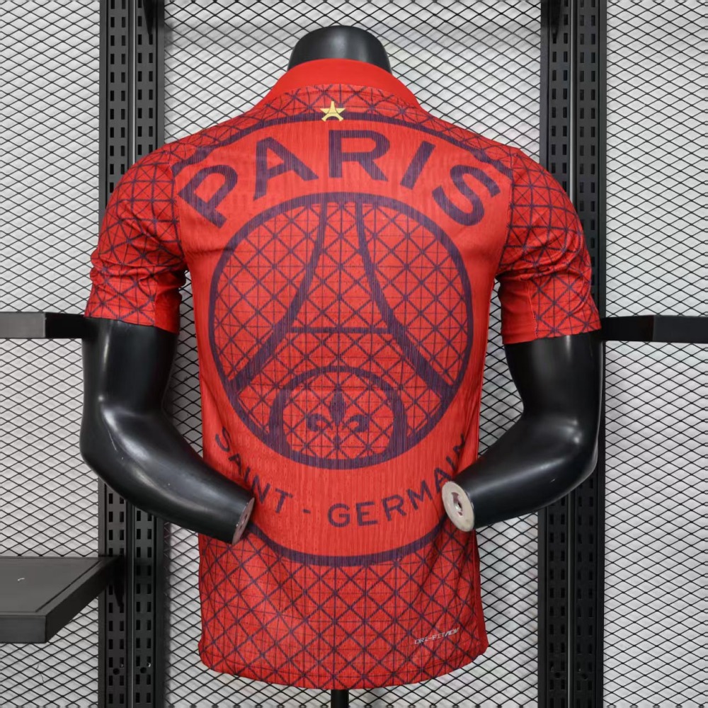 Authentic Soccer Jersey PSG Pre-Match Shirt 2025/26