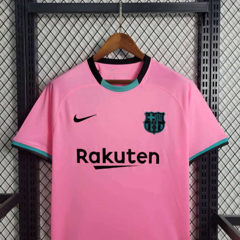 Barcelona Retro Jersey Third Away Soccer Shirt 2020/21