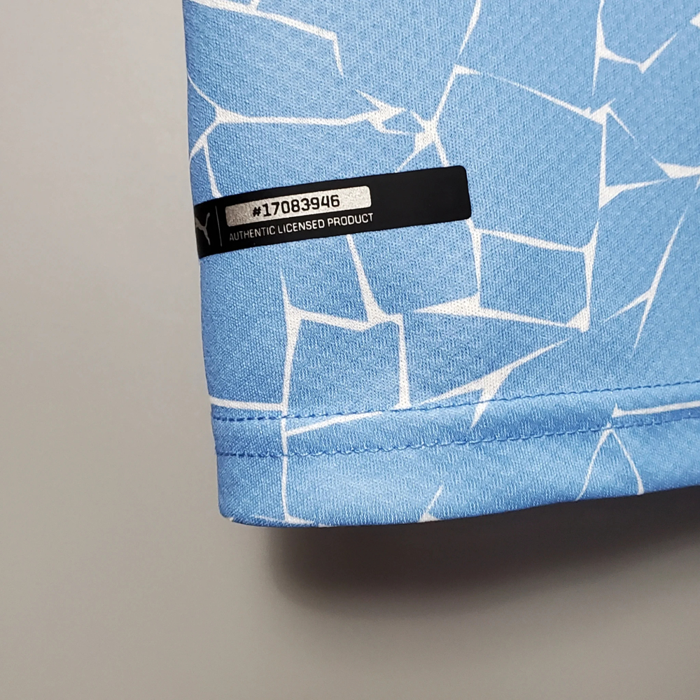 Manchester City Retro Football Jersey Home Shirt 2020/21