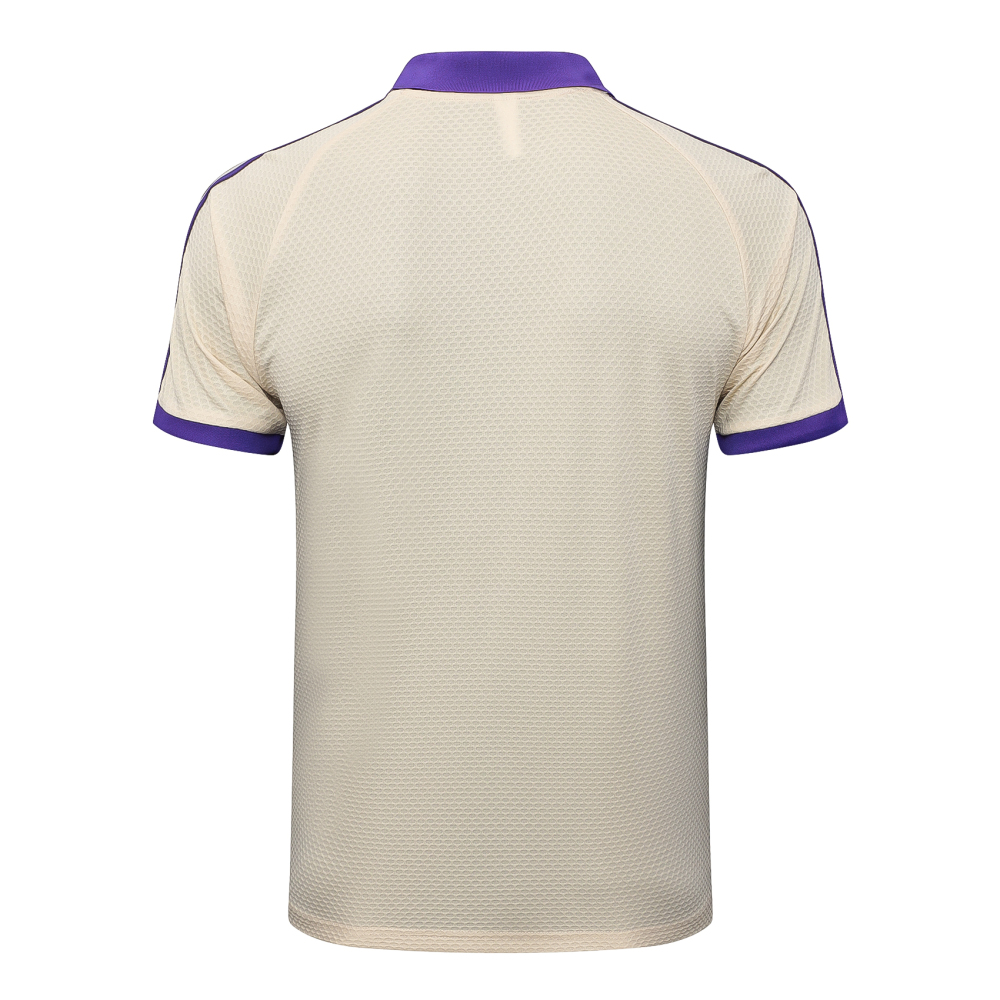 Real Madrid Training Kit (Polo+Pants) Apricot 2025/26