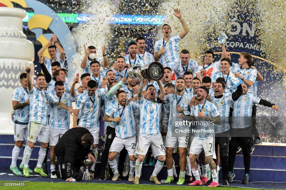 Argentina Retro Authentic Jersey Home Football Jersey 2021