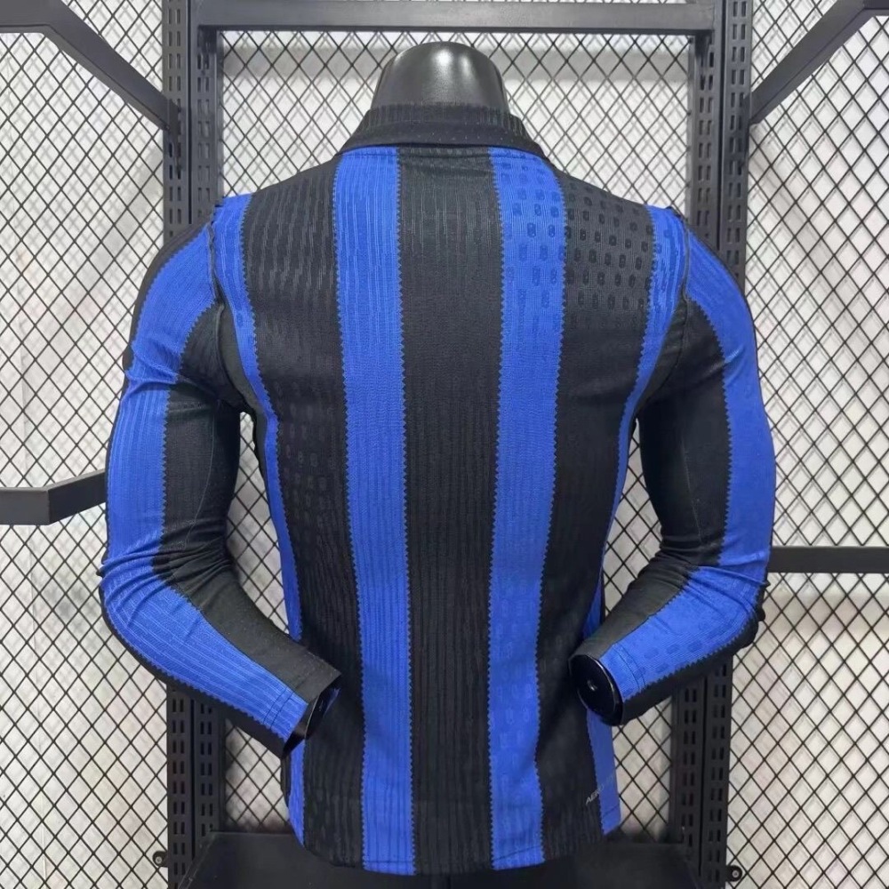 Inter Milan Authentic Football Jersey Home Long Sleeve Shirt 2026/27