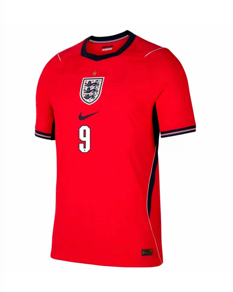 KANE #9 England Authentic Soccer Jersey Away Shirt World Cup 2026
