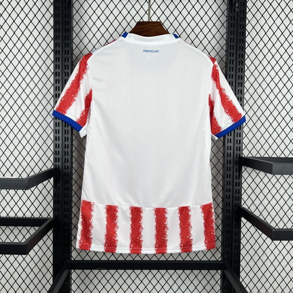 Paraguay Soccer Jersey Home Custom Shirt World Cup 2026