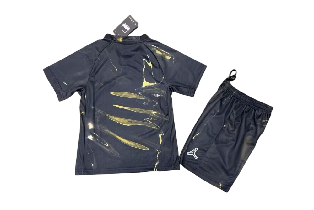 PSG Football Jersey Fifth Away Kids Kit Jersey+Shorts 2025/26