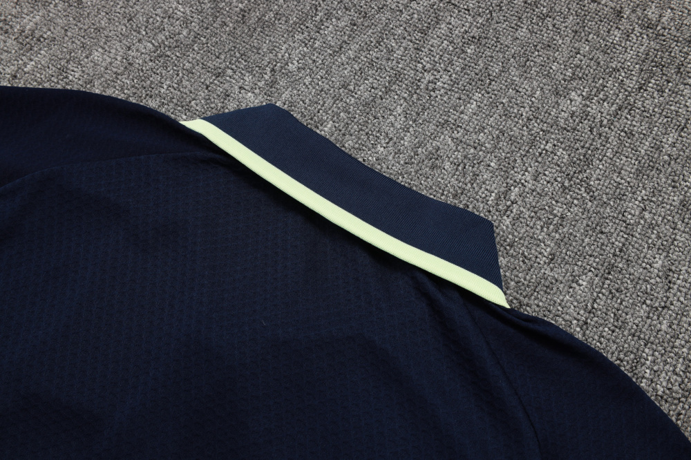 Real Madrid Training Kit (Polo+Pants) Cyan 2025/26