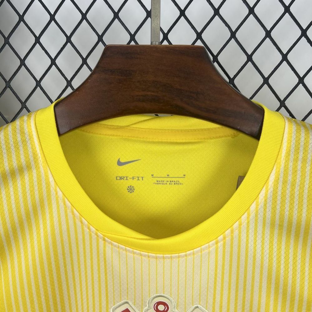 Corinthians Soccer Jersey Goalkeeper Custom Shirt 2025