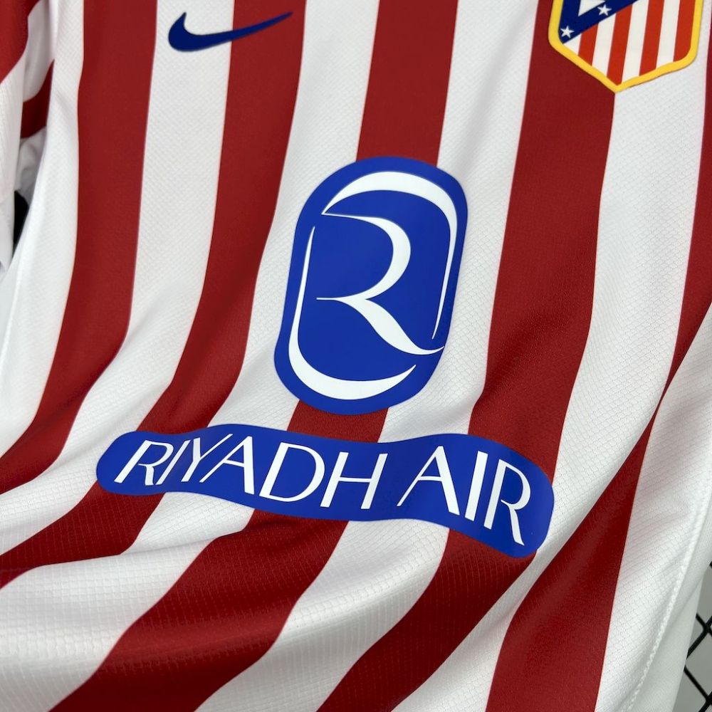 Atletico Madrid Soccer Jersey Home Custom Shirt 2025/26