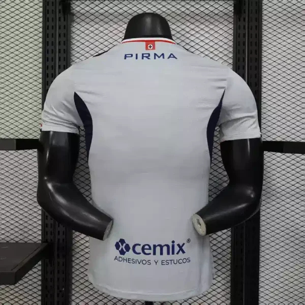 Cruz Azul Authentic Soccer Jersey Away Shirt 2025/26 - With Sponsor