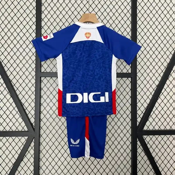 Athletic Club de Bilbao Soccer Jersey Away Kids Kit Jersey+Shorts 2024/25