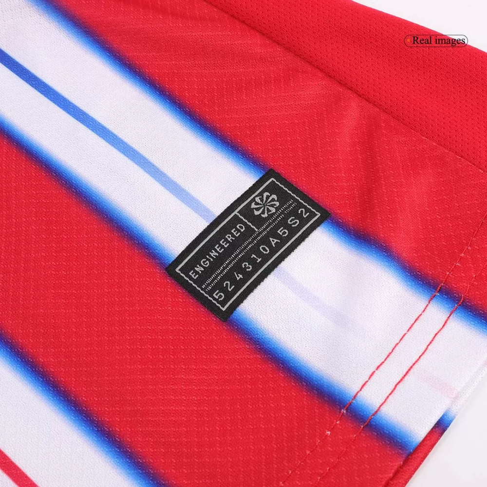 Atletico Madrid Soccer Jersey Home Kids Kit Jersey+Shorts 2024/25