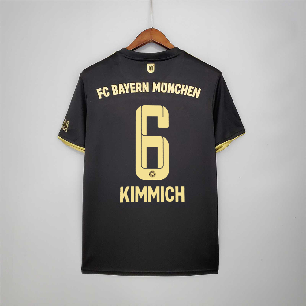 Bayern Munich Retro Jersey Away Soccer Shirt 2021/22