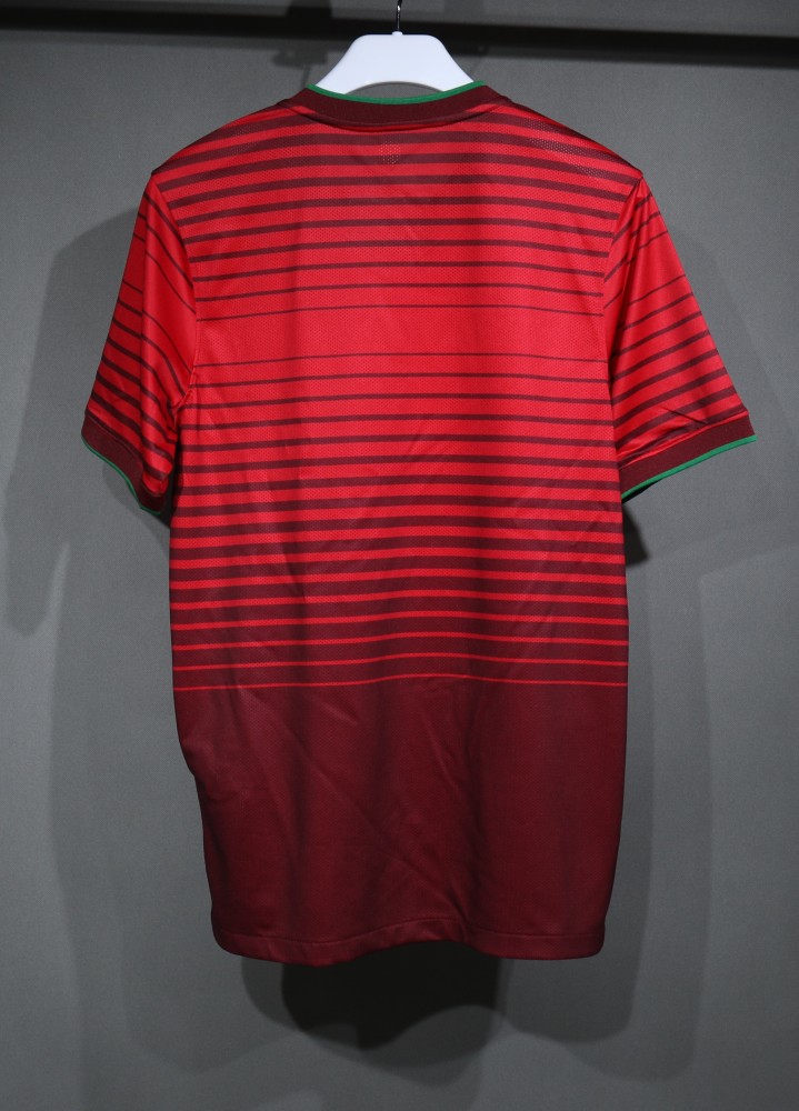 Portugal Retro Authentic Soccer Jersey Home Shirt World Cup 2014