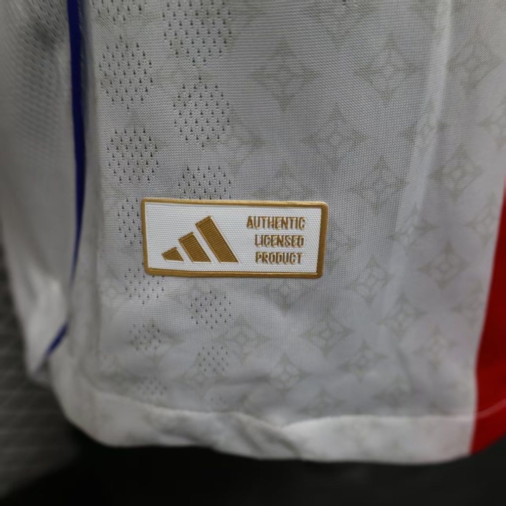 Olympique Lyonnais Authentic Soccer Jersey Home Shirt 2025-26
