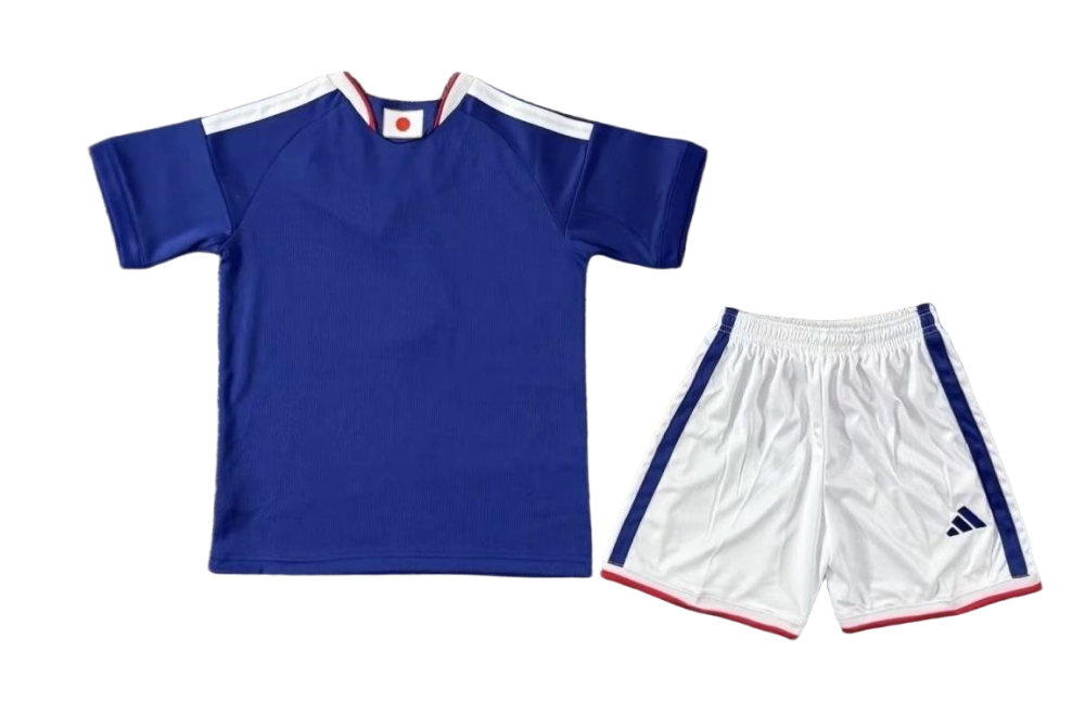 Japan Soccer Jersey Home Kids Kit Jersey+Shorts World Cup 2026