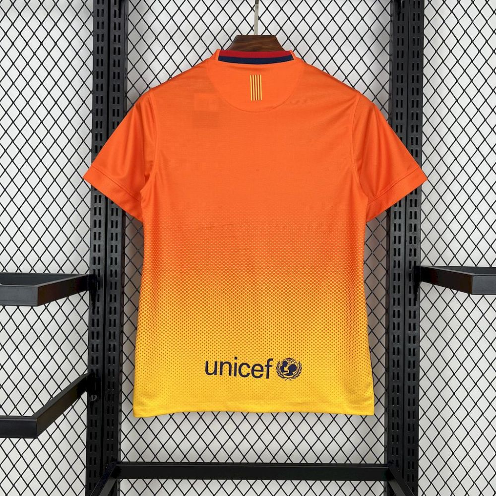 Barcelona Retro Jersey Away Soccer Shirt 2012-13