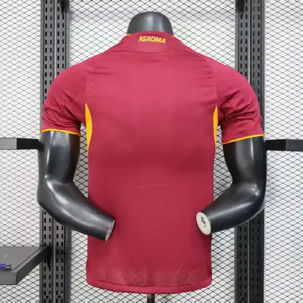 Roma Authentic Soccer Jersey Home Shirt 2025/26