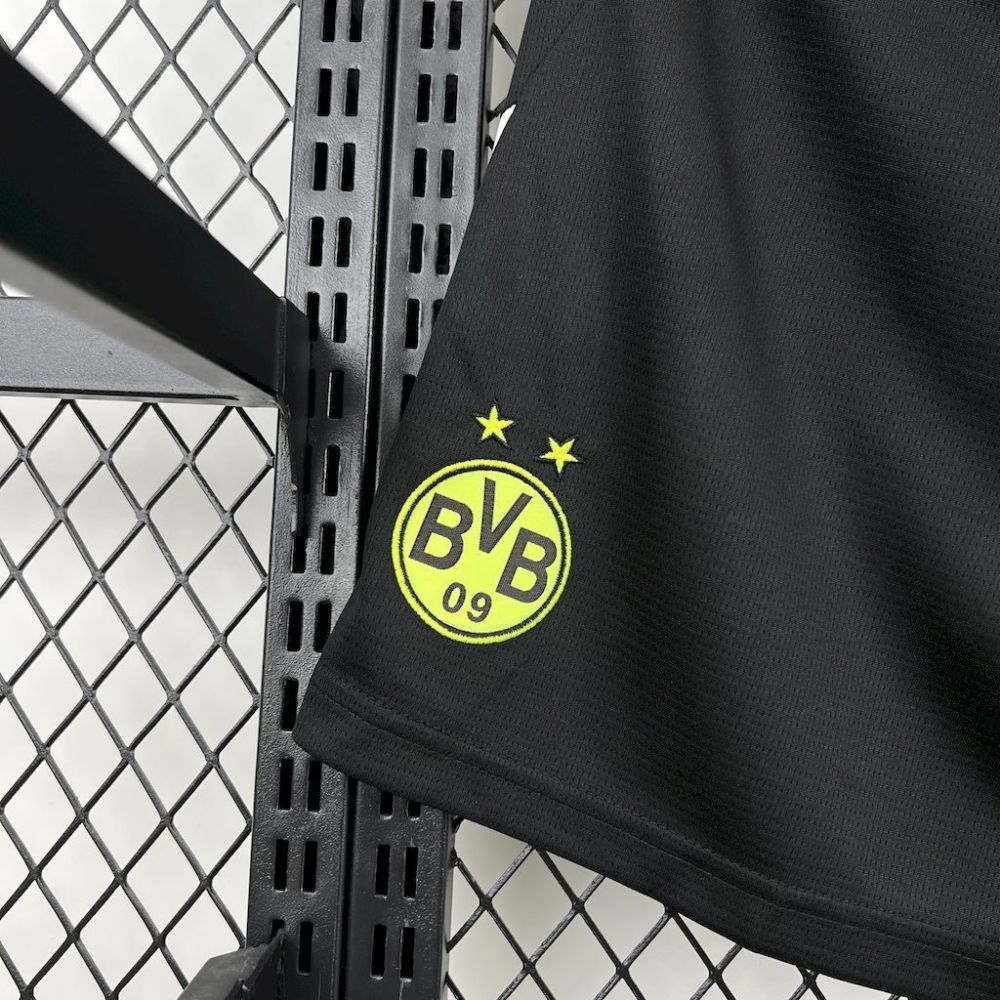 Borussia Dortmund Black Custom Shorts 2025/26