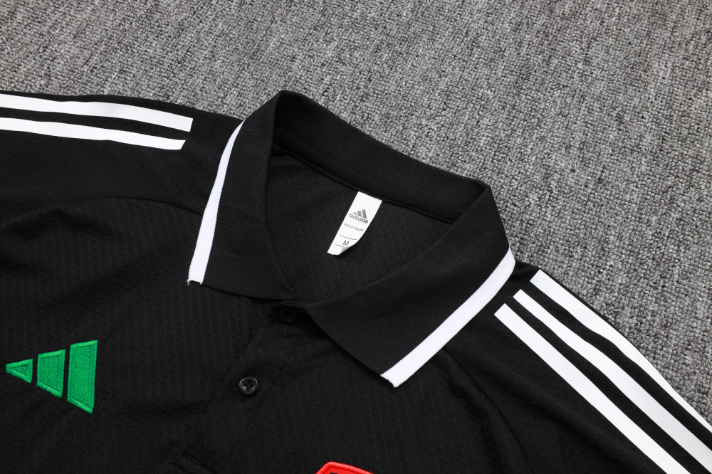 Arsenal Training Kit (Polo+Pants) Black 2025/26