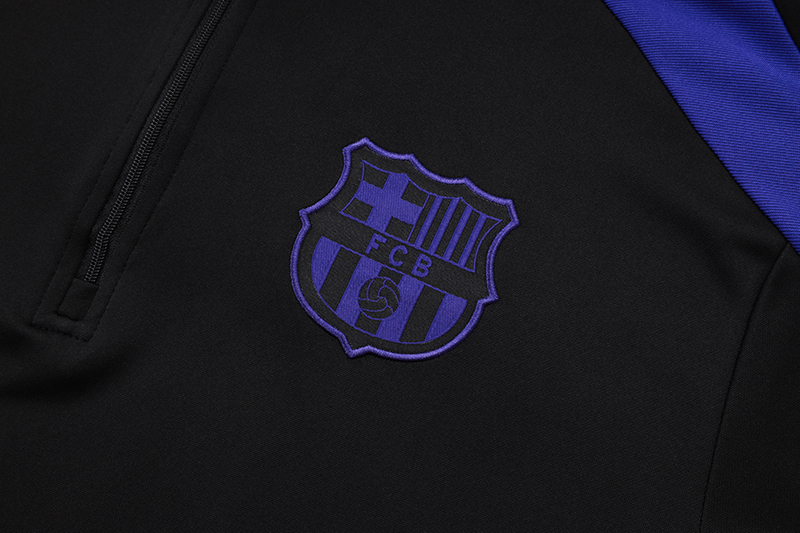 Barcelona Training Kit (Sweatshirt+Pants) Black 2025/26