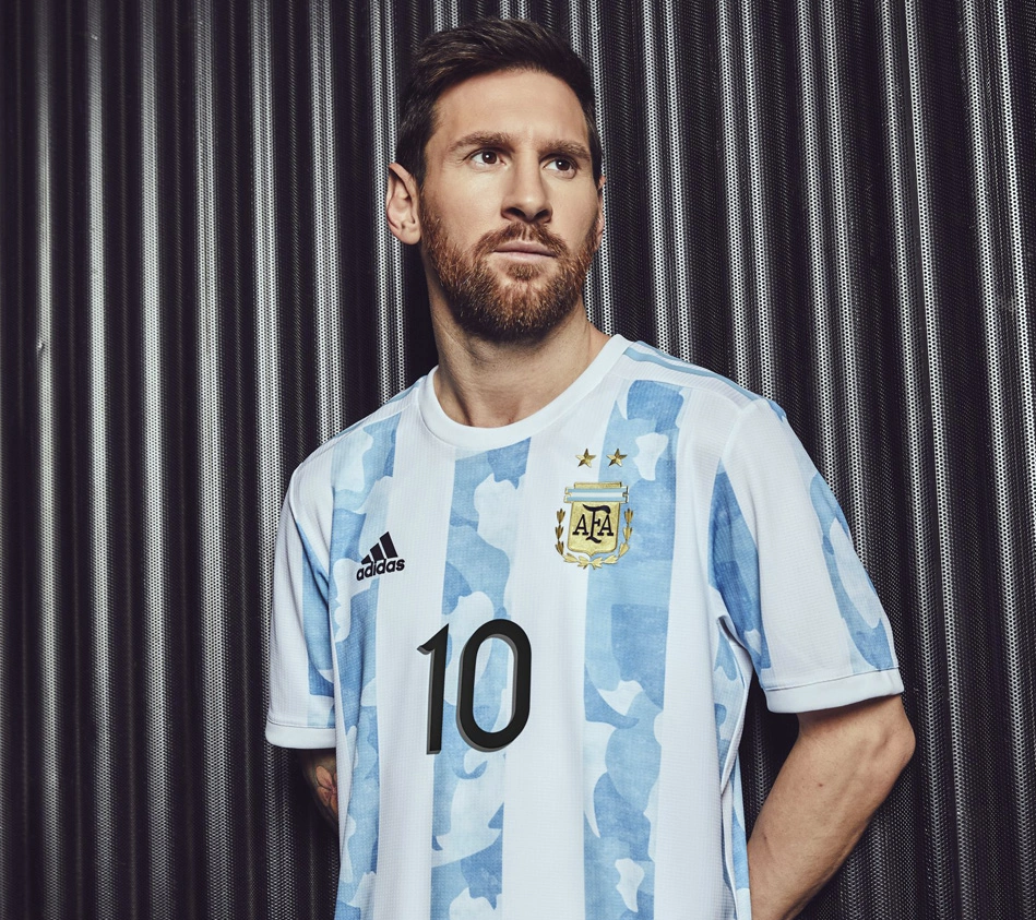 Argentina Retro Authentic Jersey Home Football Jersey 2021