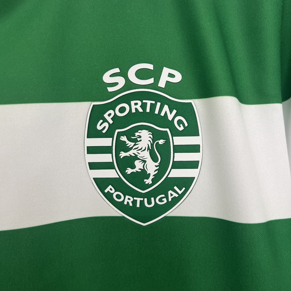 Sporting CP Soccer Jersey Home Custom Shirt 2025/26