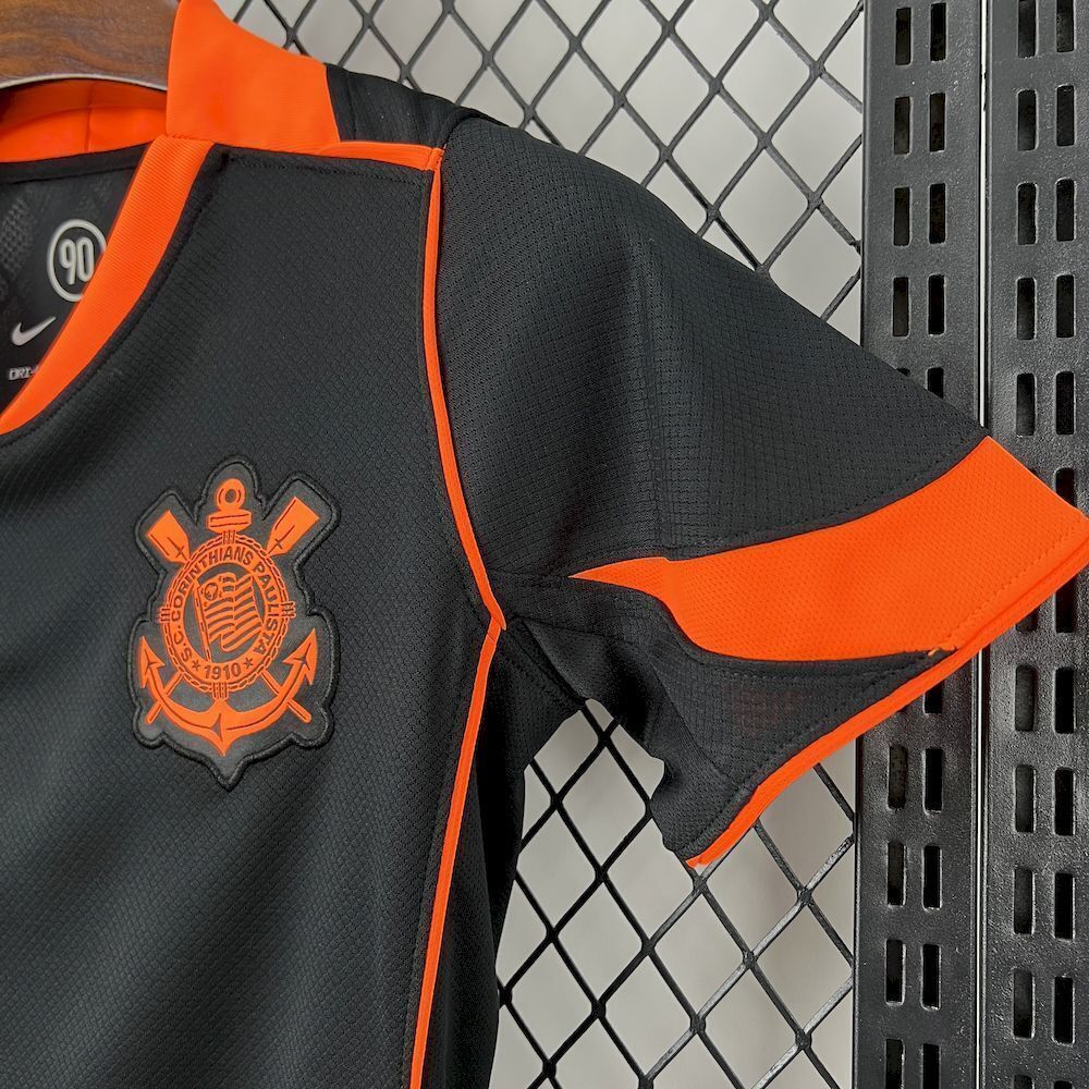 Corinthians Soccer Jersey Third Away Women's Custom Shirt 2025-26