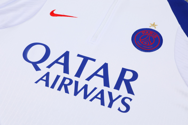 PSG Training Kit (Sweatshirt+Pants) White 2025/26