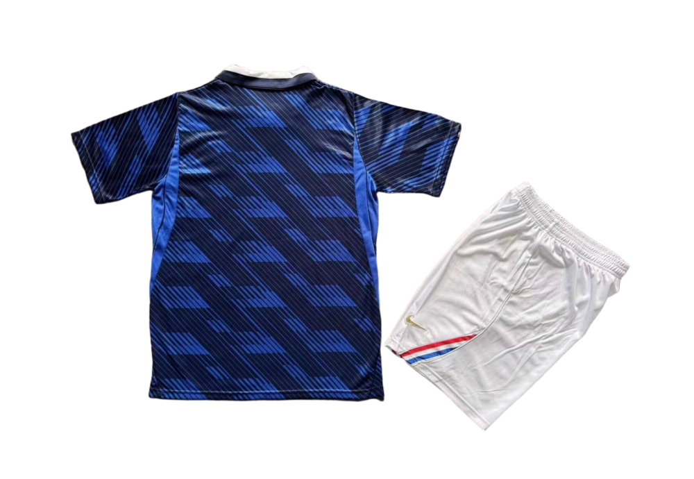 France Soccer Jersey Home Kids Kit Jersey+Shorts World Cup 2026