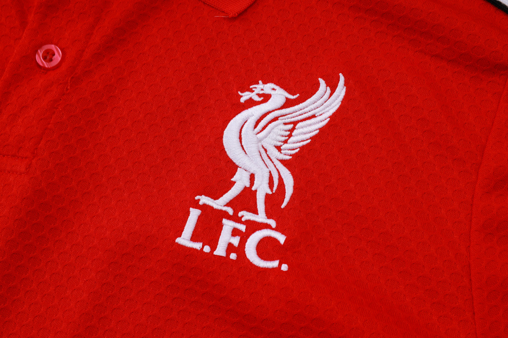 Liverpool Training Kit (Polo+Pants) Red 2025/26