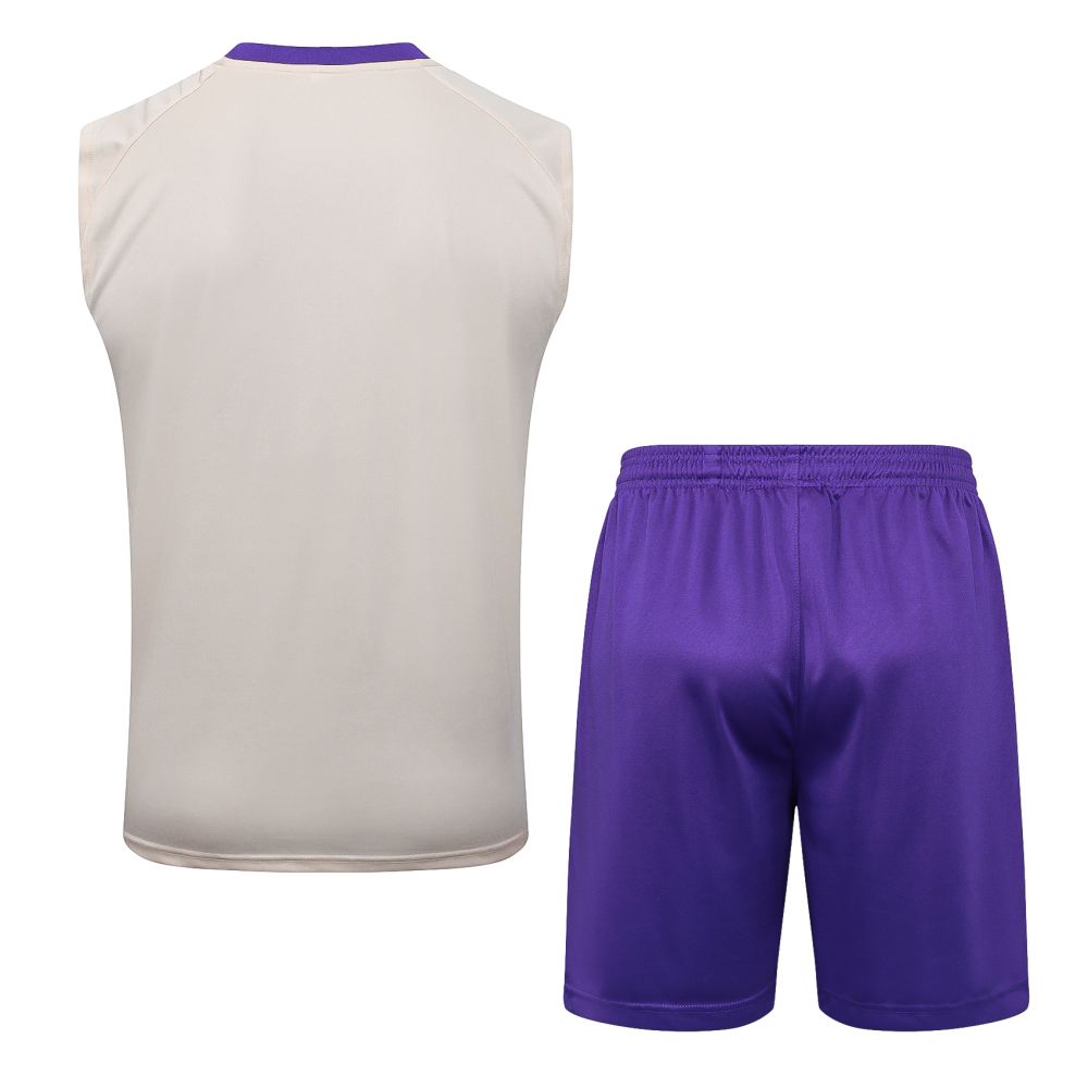 Real Madrid Sleeveless Training Kit White 2025/26