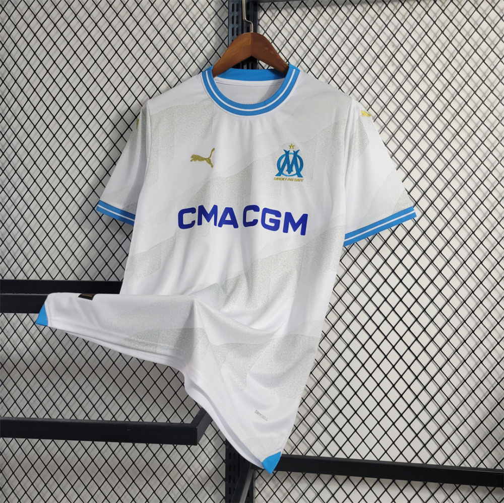 Marseille Soccer Jersey Home Custom Shirt 2023/24